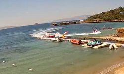 Bodrum'da su sporu kazası