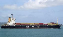 MSC gemisi Cidde açıklarında karaya oturdu