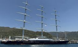 'Maltese Falcon' Marmaris’te milyonluk yakıt ikmali yaptı