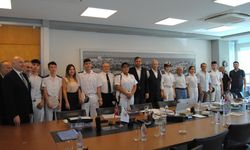 Genç denizciler Erasmus stajı için İtalya yolcusu