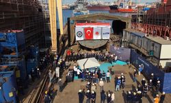 Milli hücumbotun ilk bloğu kızağa alındı