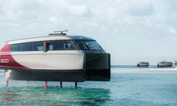 Maldivler’de uçan elektrikli tekneler dönemi