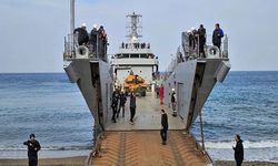 Yeni Tip Çıkarma Gemisi Ç-159 Yalova kıyısında test edildi