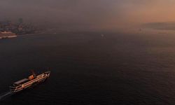 İstanbul'da Boğaz çevresine çöken pus