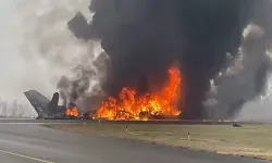 ABD’de özel jet düştü: 7 ölü