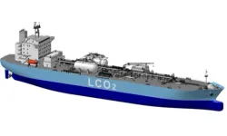 Japon gemi inşacıları ve sahipleri LCO2 taşıyıcısını tasarlamak için bir araya geliyor