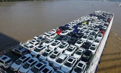 Otomobil yüklü kargo gemisinde yangın