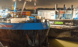 Noord Nehri’nde gemi kazası