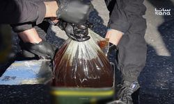 Lazkiye limanı’nda sıvı kokain yakalandı