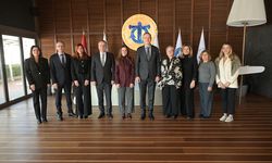 WISTA Türkiye'nin yeni yönetimi ilk ziyaretini DTO'ya yaptı