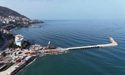Altınordu Atatürk Rıhtımı'nı uzatma çalışmaları sürüyor