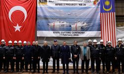 DESAN’ın Malezya için inşa ettiği 2. geminin sac kesme töreni gerçekleşti