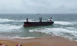 10 gün önce vurulan gemi Sarıyer açıklarında karaya oturdu