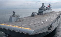 Türkiye'nin en büyük askeri gemisi için inşa süreci başladı