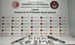 Çeşme Limanı'nda operasyon: 7 bin 550 tarihi eser ele geçirildi