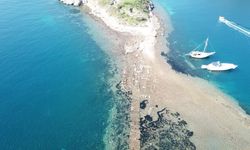 Sular çekildi, 3 bin 500 yıllık kral yolu ortaya çıktı