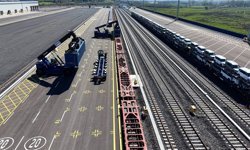 Railport’tan duısport’a ilk ihracat tren seferi gerçekleşti