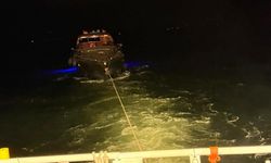 Ataköy açıklarında tekne arızası