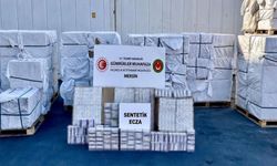Mersin Limanı'nda dev ilaç operasyonu
