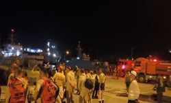 Marmaris’teki orman yangınına 7 uçak, 17 helikopter ve 46 arazözle gemileriyle müdahale ediliyor