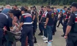 Rize'de kafes balıkçılığına karşı eylem