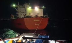 Marmara adası açıklarında tanker arızalandı