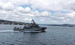 TCG Işın gemisi İstanbul'da