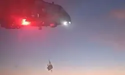 Cezayir açıklarında Türk denizci helikopterle tahliye edildi