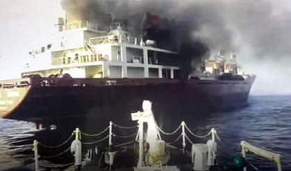 Güney Kore açıklarında Rus gemisinde yangın: 6 yaralı