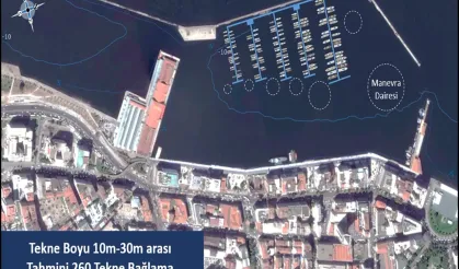 İzmir'in tarihi merkezine marina için İzdeniz devreye girdi
