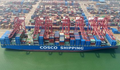 COSCO, sipariş defterinde zirveye oturdu