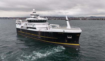 Tersan Tersanesi, balıkçı gemisi NB1116 ‘Leinebris’i teslim etti