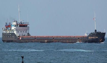 Azak Denizi'nde saldırıya uğrayan Rus tahıl gemisi battı