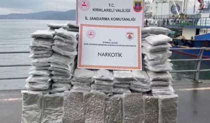 İstanbul açıklarındaki tekneye uyuşturucu operasyonu