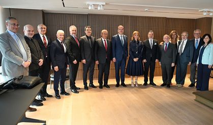 İMEAK Deniz Ticaret Odası heyeti 'Posidonia 2026 Fuarı'nda