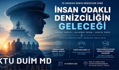 KTÜ DUİM Mezunlar Derneği, insan odaklı denizciliğin geleceğini mercek altına alıyor