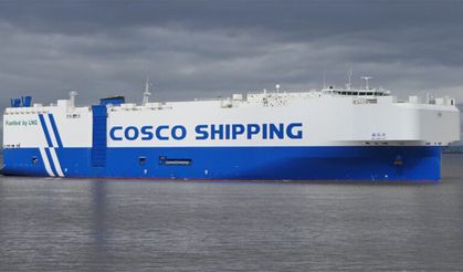 Cosco’nun araç taşıma gemisinde yangın: 22 mürettebat kurtarıldı