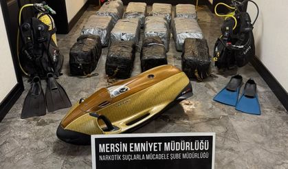 Mersin Limanı'nda 350 kilogram kokain ele geçirildi