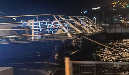 İDO deniz otobüsü Mudanya İskelesi’ne çarptı