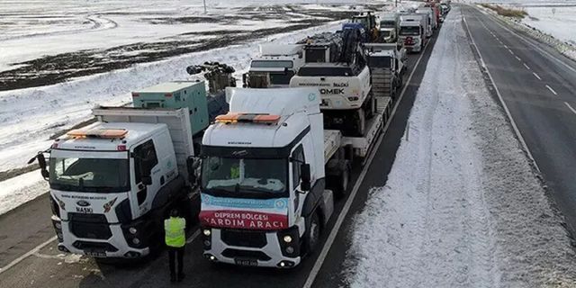 İhracat TIR’ları yardıma koştu, AB'ye çıkışlar yüzde 30 azaldı
