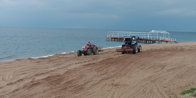 Mavi bayraklı plajlar yaza hazırlanıyor