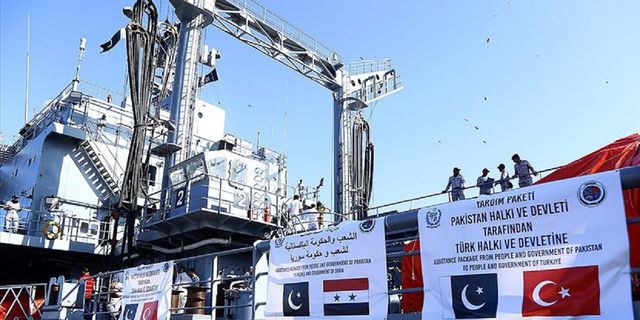 Pakistan'ın 3. yardım gemisi yola çıktı