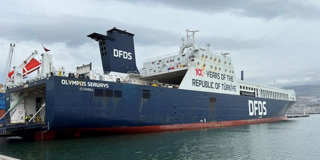 İzmir - Sete arası Ro-Ro seferleri başladı