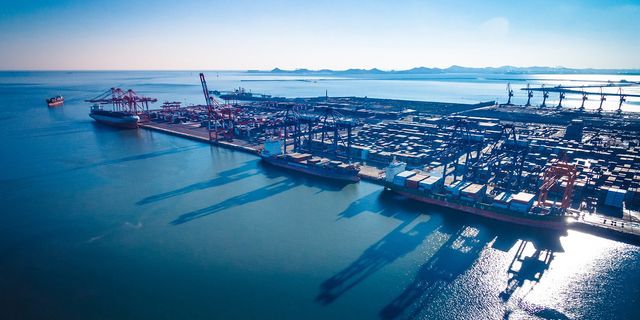 Çin'in Beibu Körfez Limanı'nın kargo hacminde artış