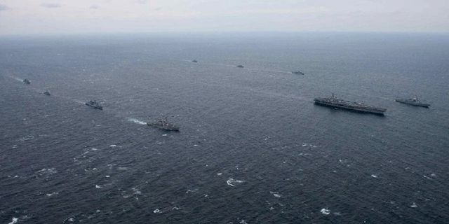 ABD, Güney Kore ve Japonya'dan ortak askeri tatbikat