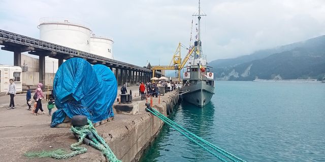 Nusret Mayın Gemisi Kastamonu'da ziyarete açıldı