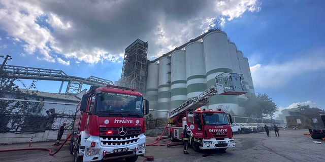 Rusya'dan gelen gemiden tahıl indirilirken patlama meydana gelmiş