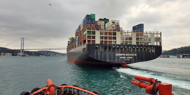 Odesa Limanı’ndan ayrılan gemi İstanbul'da