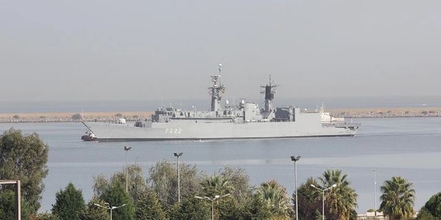 Romanya savaş gemisi Samsun’da