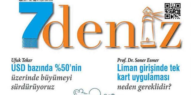 7deniz Dergisi Eylül-Ekim 2019 Sayısı Çıktı!
